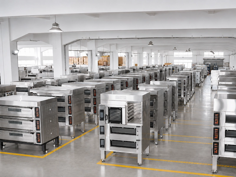 Commercial kitchen equipment production and assembly workshop