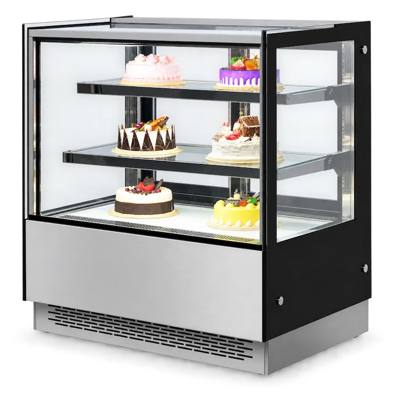 CATERTOP CT-BDC90R2M Rectangular Cake Showcase (Mirror S/S)