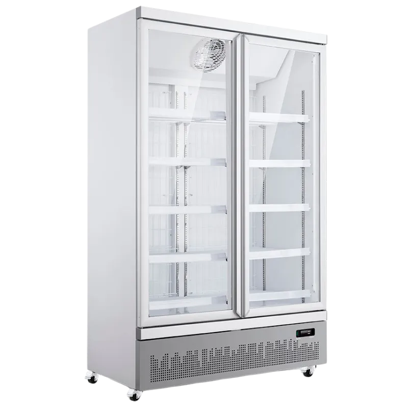 CATERTOP CT-BR1250CF Glass Door Merchandisers Chiller (White Color)