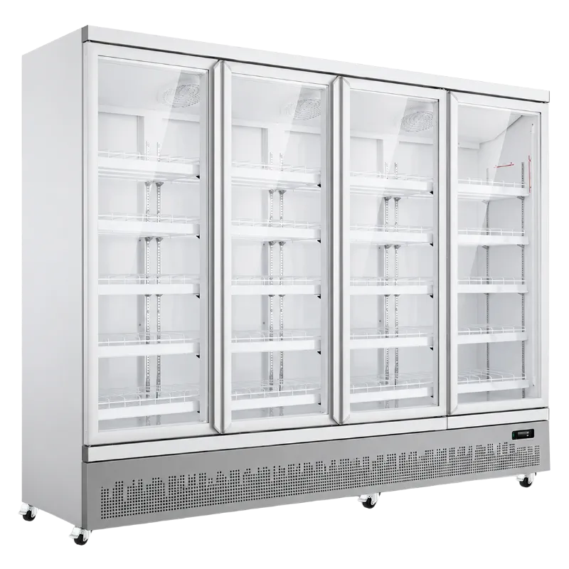 CATERTOP CT-BR2500CF Glass Door Merchandisers Chiller (White Color)