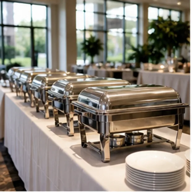 Chafing Dish in a commercial service workflow