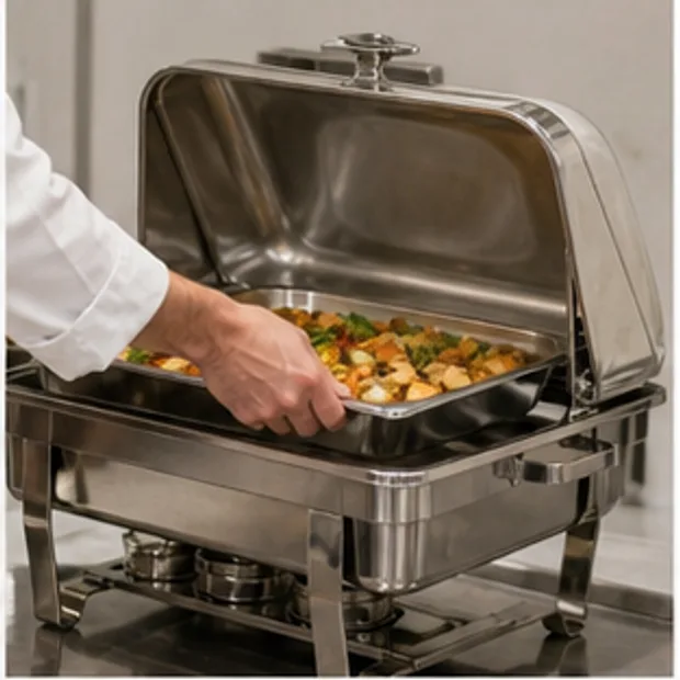 Chafing Dish map setup, replenishment, and access context
