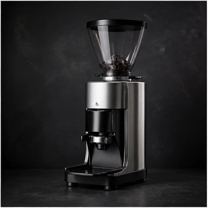 Commercial Coffee Grinder shown as design-stage technical catalogue equipment