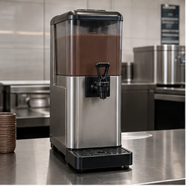 Design-stage countertop beverage-service configuration