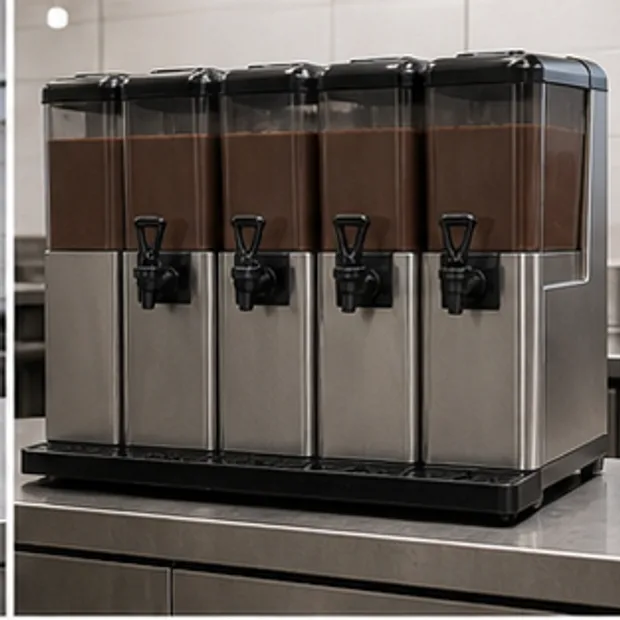 Design-stage distributed beverage-service configuration