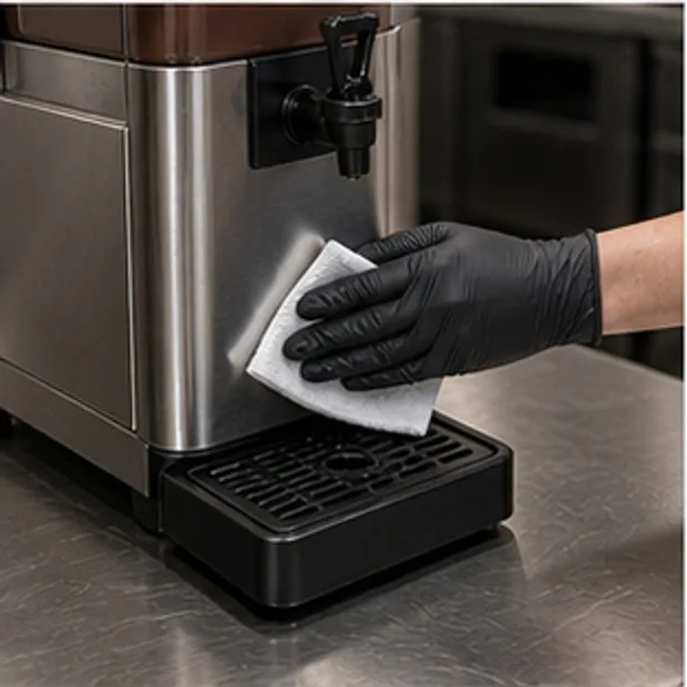 Commercial Hot Chocolate Machine service input / condition confirmation context