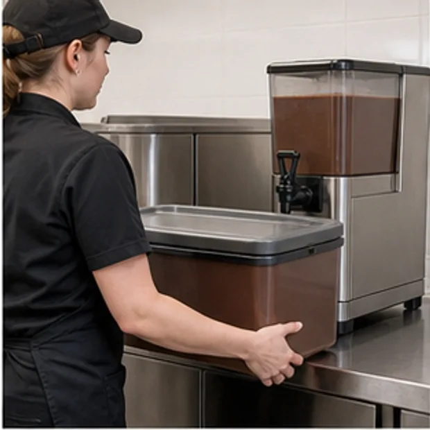 Commercial Hot Chocolate Machine define prepared beverage and serving condition context