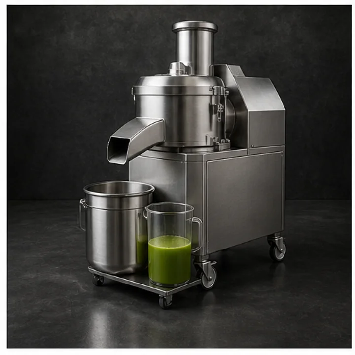 Commercial Juicer: Service rhythm affects Juice and pulp handling