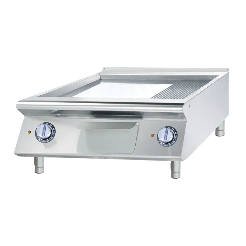 Countertop Electric Griddle with Cabinet (1/3 Grooved) CT-CEG786CG