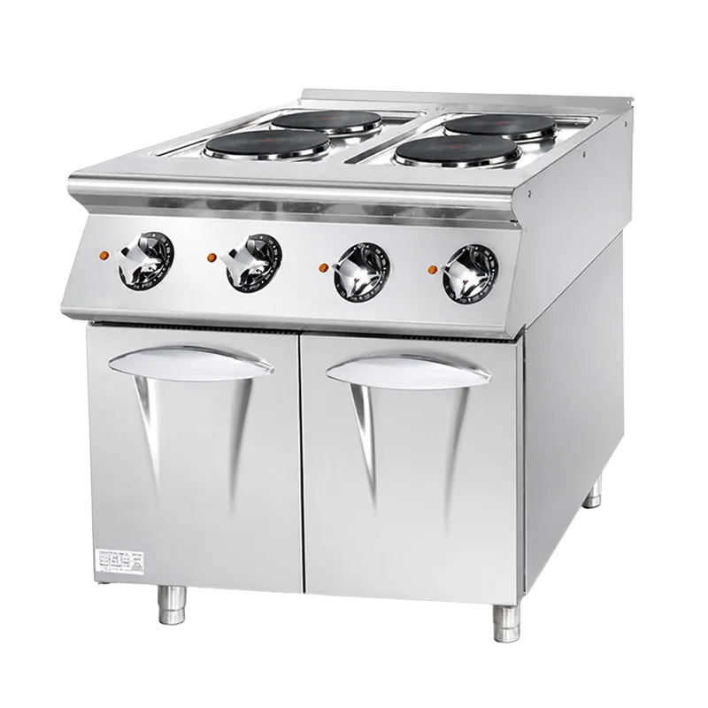 Electric Range 4-Hot Plate with Cabinet CT-ERP887CR