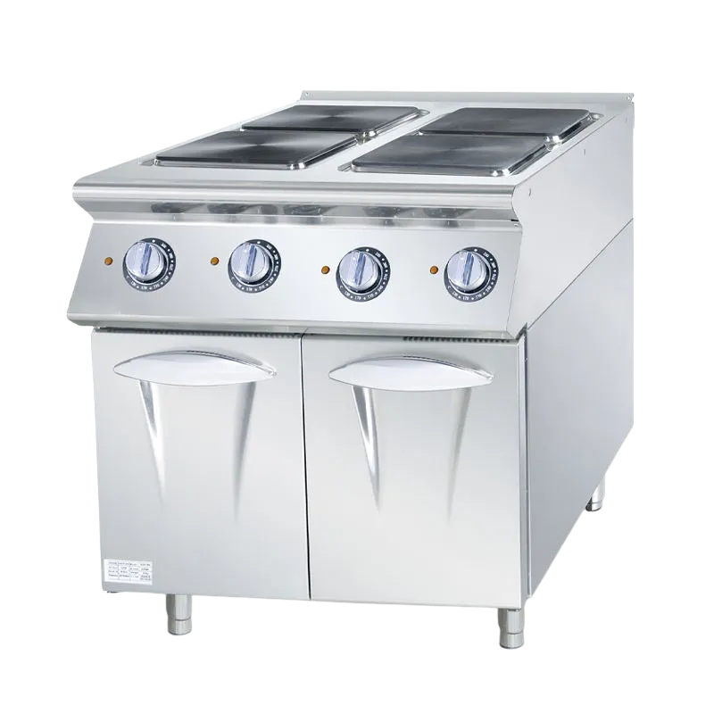 Electric Range 4-Hot Plate with Cabinet CT-ERP887CS