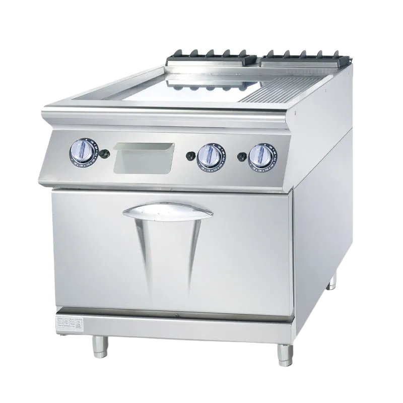 Gas Griddle with Gas Oven (1/3 Grooved) CT-GG986GOG