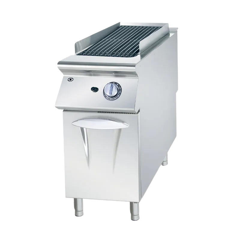 Gas Lava Rock Grill with Cabinet CT-GL779C