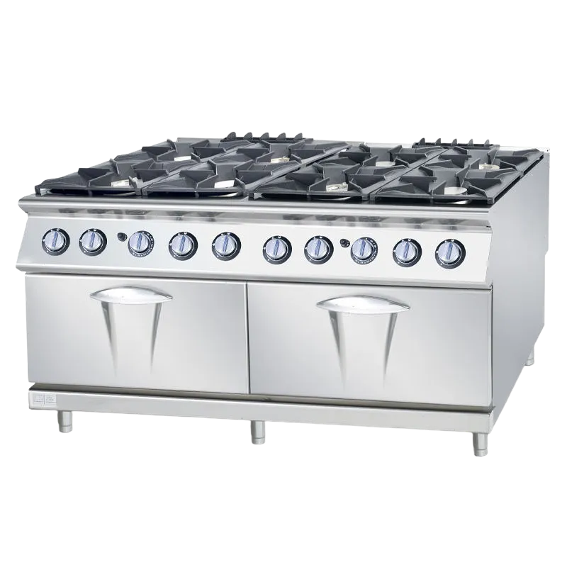 Gas Range 8-Burner with Cabinet CT-GR776C