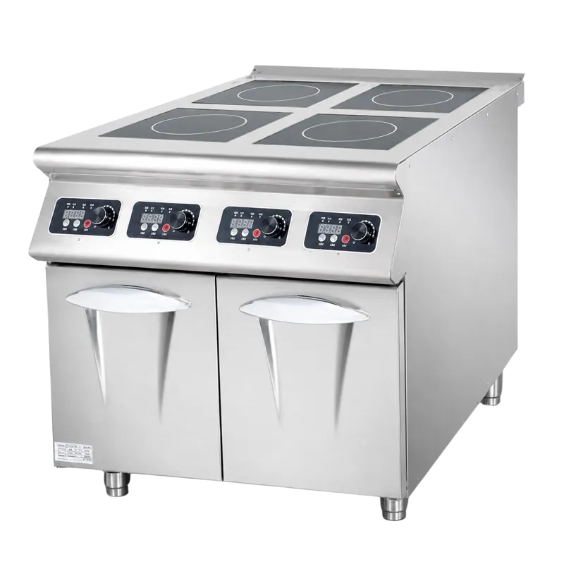 Freestanding 4 Burner Induction Cooker with Cabinet CT-IC487C