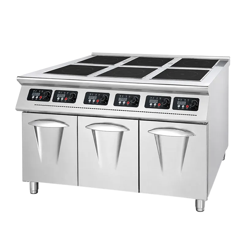 Freestanding 6 Burner Induction Cooker with Cabinet CT-IC497C