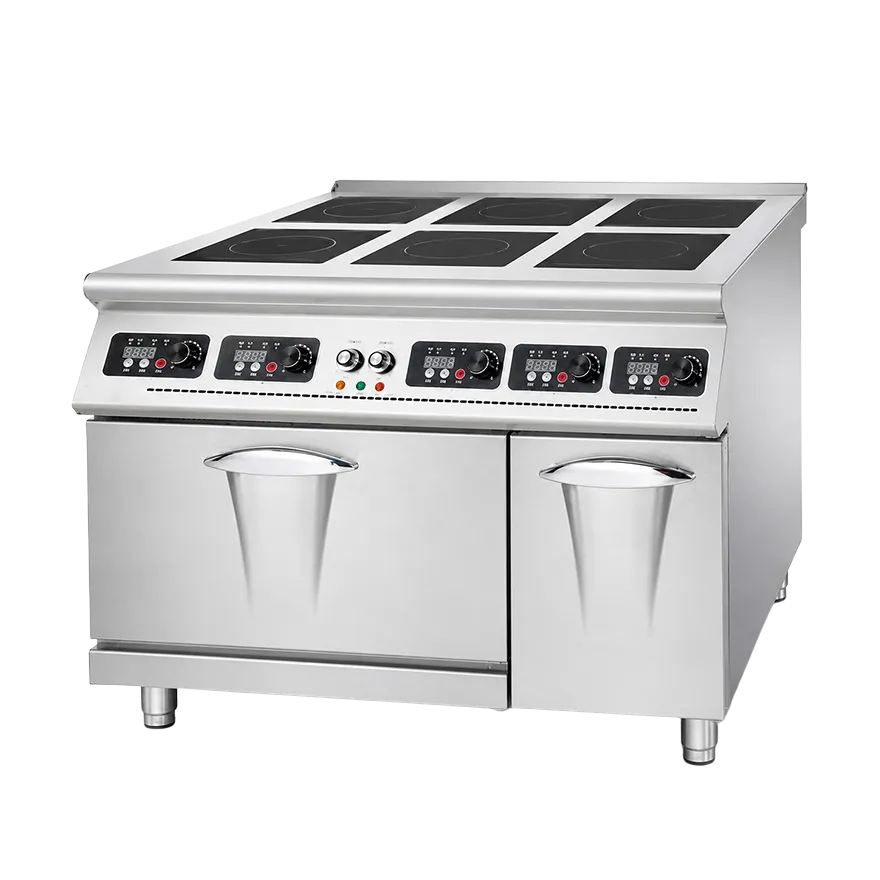 Freestanding 6 Burner Induction Cooker with Oven CT-IC497EO