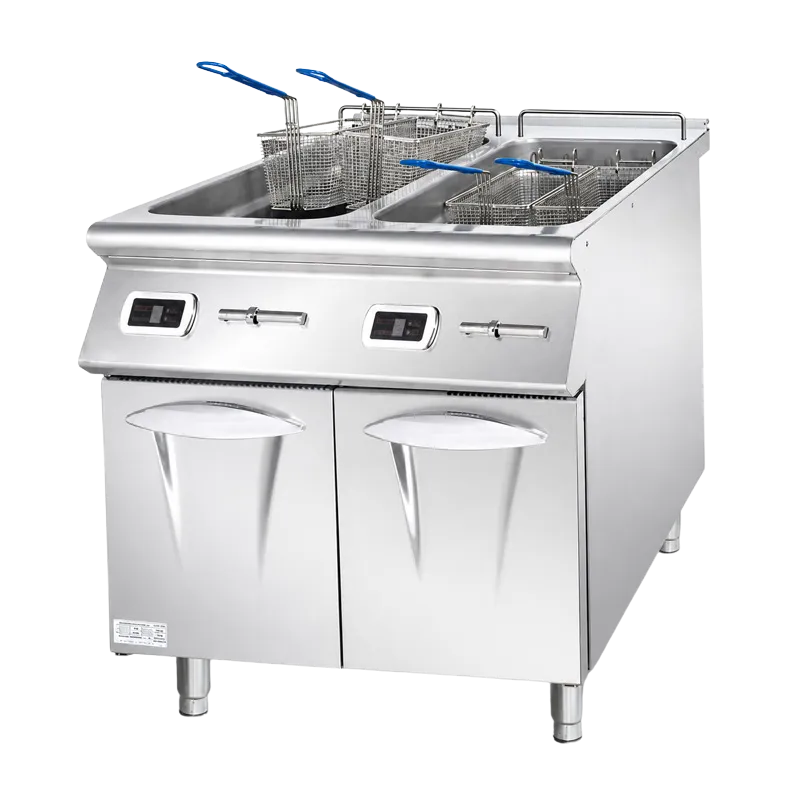 Induction Fryer 2-Tank & 4-Basket CT-IC485CF