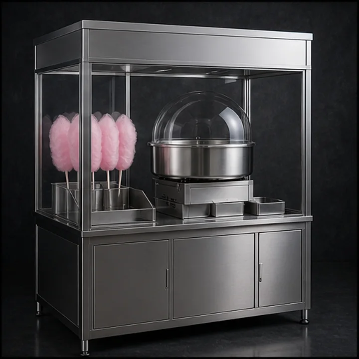 Cotton Candy Machine repeated production-duty context