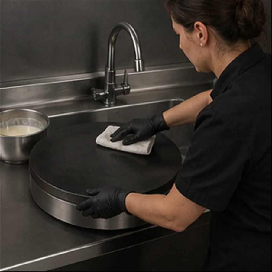 Design-stage production crepe-service configuration