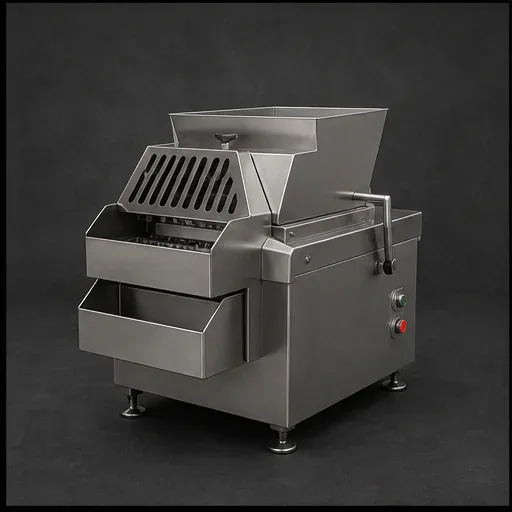 Meat Cutter: Repeated work affects Feed & collection format