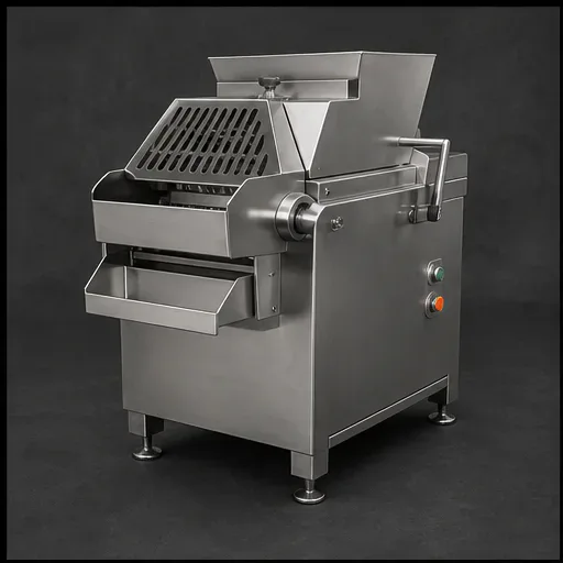 Commercial Meat Cutter shown as design-stage technical catalogue equipment