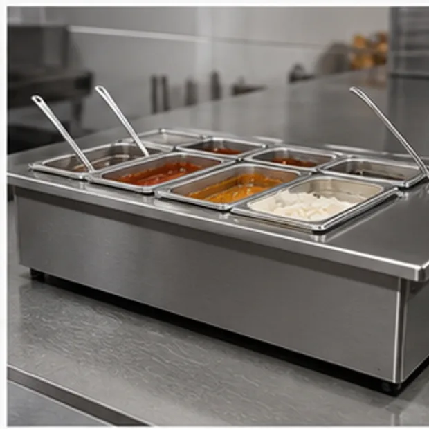 Design-stage mobile condiment-service configuration