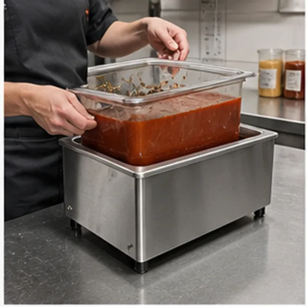 Sauce Warmer map refill, access, and portion service context