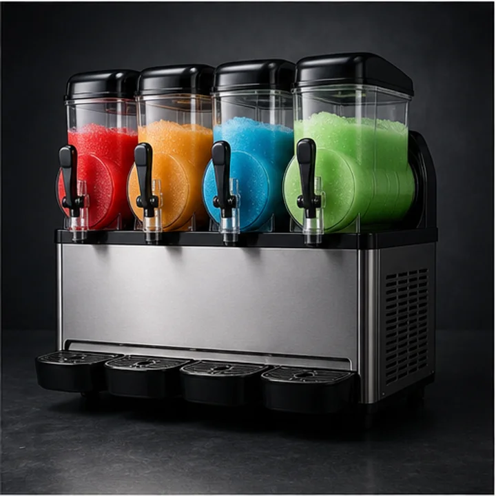 Slush Machine: Cleaning and utilities affects Drain-down, access, and placement