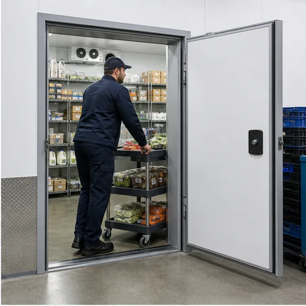 Walk-In Cold Room map human and product movement context