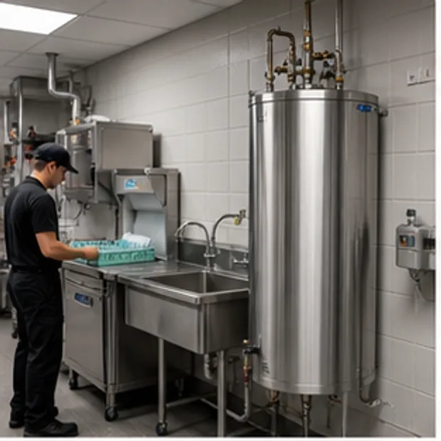 Water Boiler map refill, dispense, and operator access context